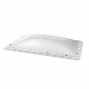 Skylux acrylaat lichtkoepel 3-wandig - helder 0400 x 0700 mm