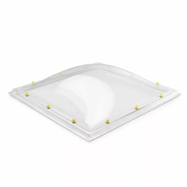 Skylux acrylaat lichtkoepel 3-wandig - helder 0850 x 0850 mm