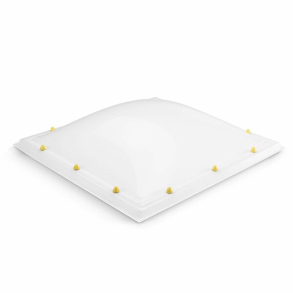 Skylux acrylaat lichtkoepel 3-wandig - opaal 0900 x 0900 mm