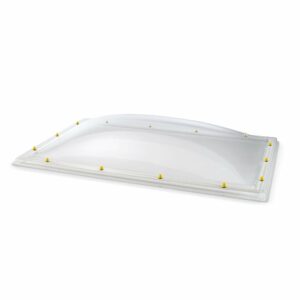 Skylux acrylaat lichtkoepel 4-wandig - helder 0400 x 1000 mm