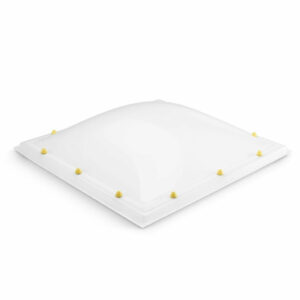 Skylux acrylaat lichtkoepel 5-wandig - opaal 0500 x 0500 mm
