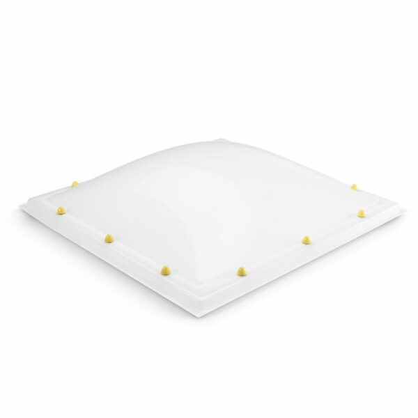 Skylux acrylaat lichtkoepel enkelwandig - opaal 0800 x 0800 mm