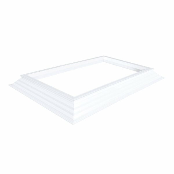 schuine pvc-opstand 16/20 EP 0400 x 2800 mm Let op! Dakopening = 600 x 3000 mm